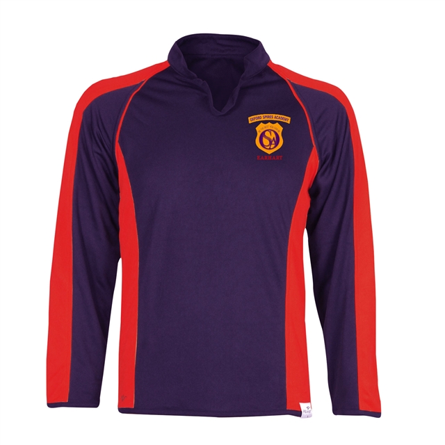 Oxford Spires Academy Reversible Shirt - Earhart (Red)