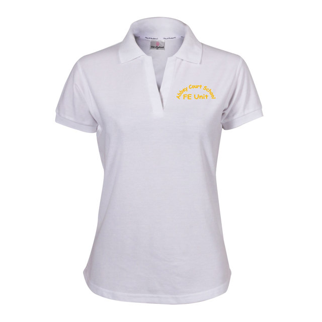 Abbey Court School Girl Fit Polo Shirt - FE Unit