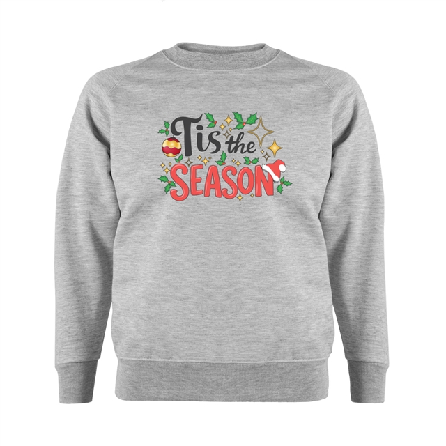 Tis The Season Christmas Sweatshirt - Child