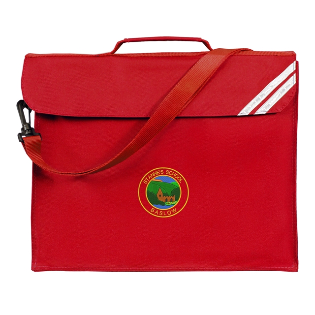 Baslow St Annes C of E Primary School Book Bag with Strap