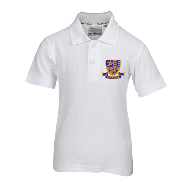 Parkside Community Primary School White Polo Shirt