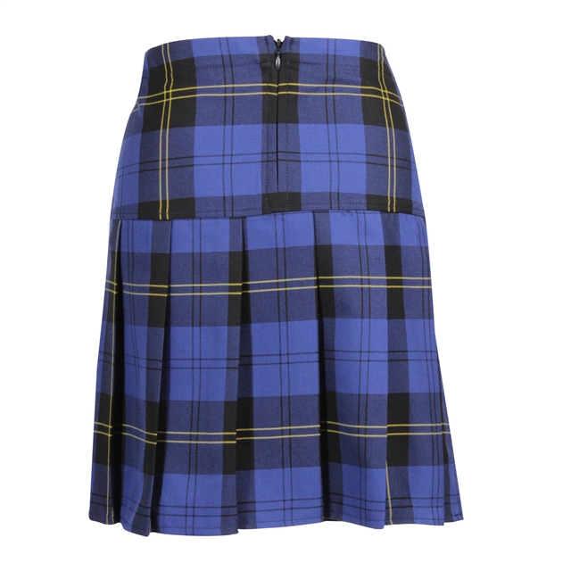 The Grange School Tartan Pleated Skirt