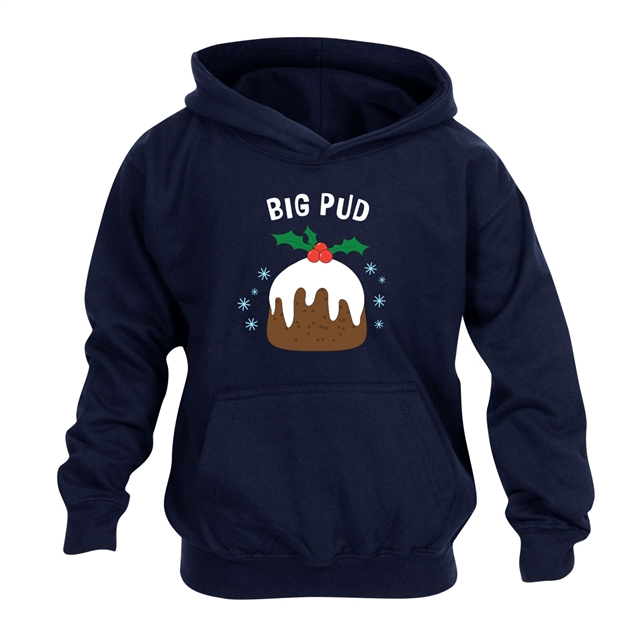 Big Pud Christmas Hoodie - Child