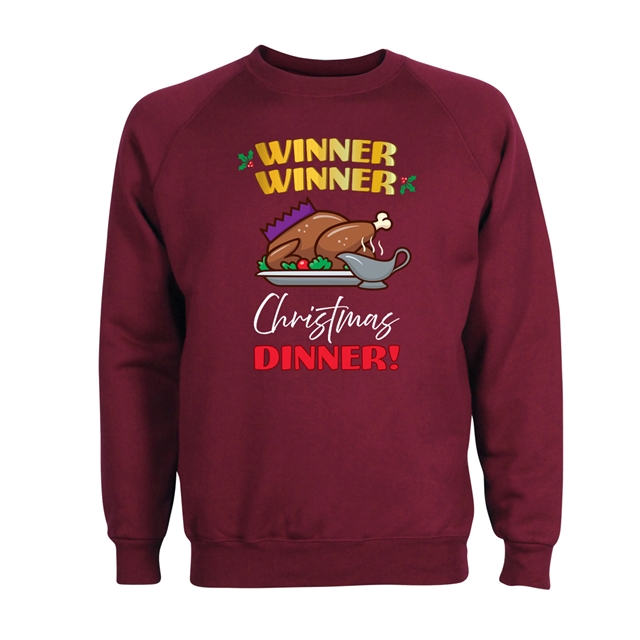 Winner Winner Christmas Dinner Sweatshirt - Adult 