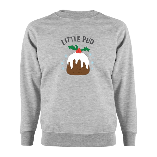 Little Pud Christmas Sweatshirt - Adult