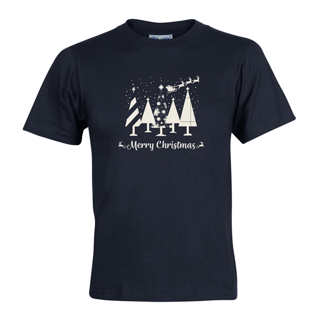 Merry Christmas Trees T-Shirt - Adult