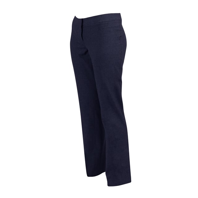 Navy Girls Straight Leg School Trousers