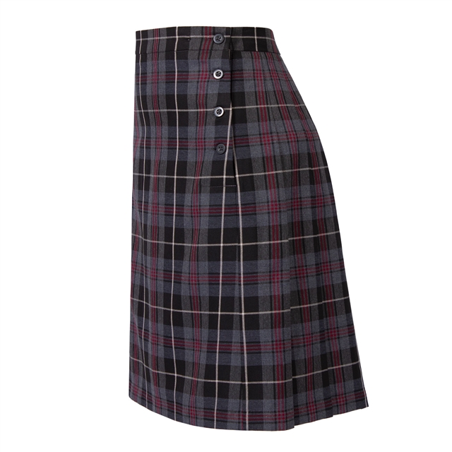 Hethersett Academy Tartan Knife Pleat Skirt