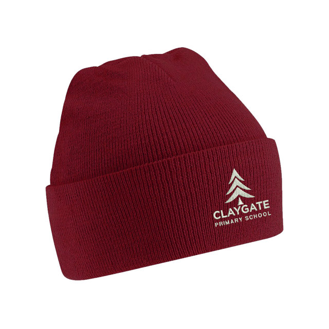 Claygate School Knitted Hat