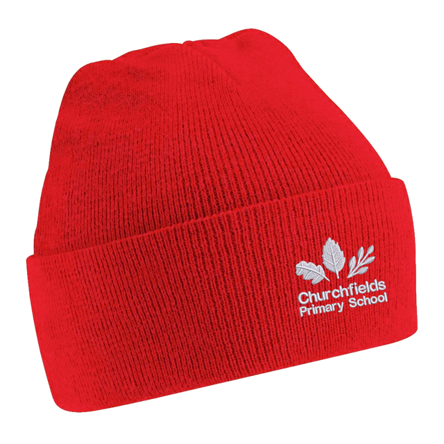 Churchfields Primary School Knitted Hat