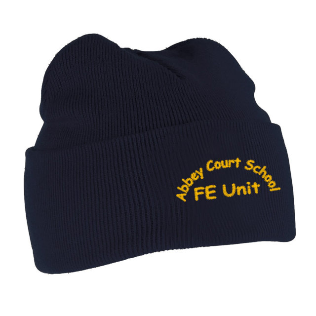 Abbey Court School Knitted Hat - FE Unit