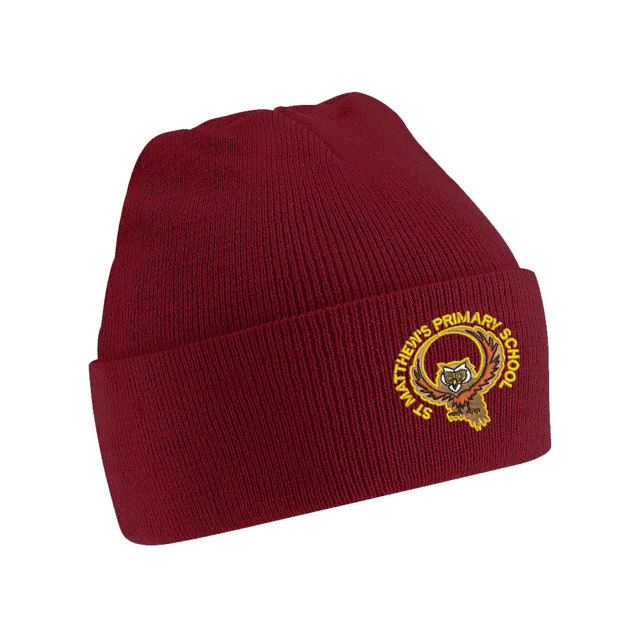 St Matthew's Primary School Knitted Hat