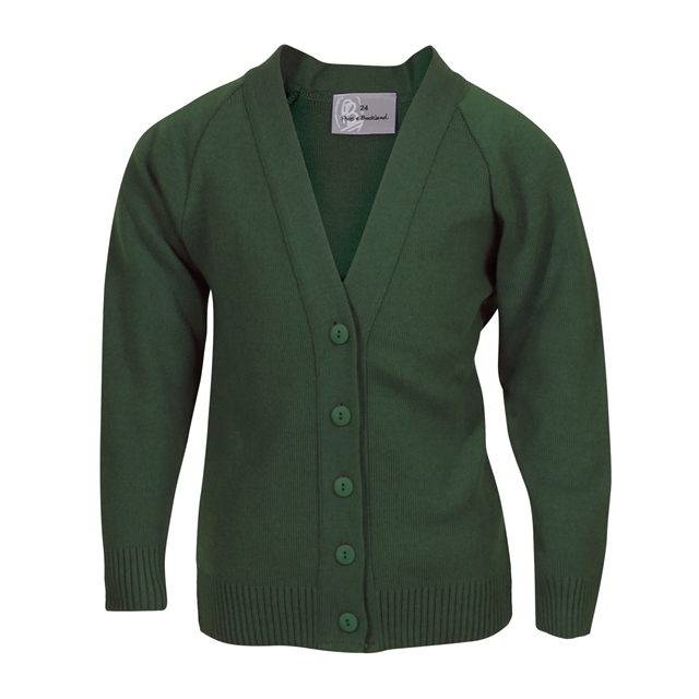 Bottle Knitted School Cardigan