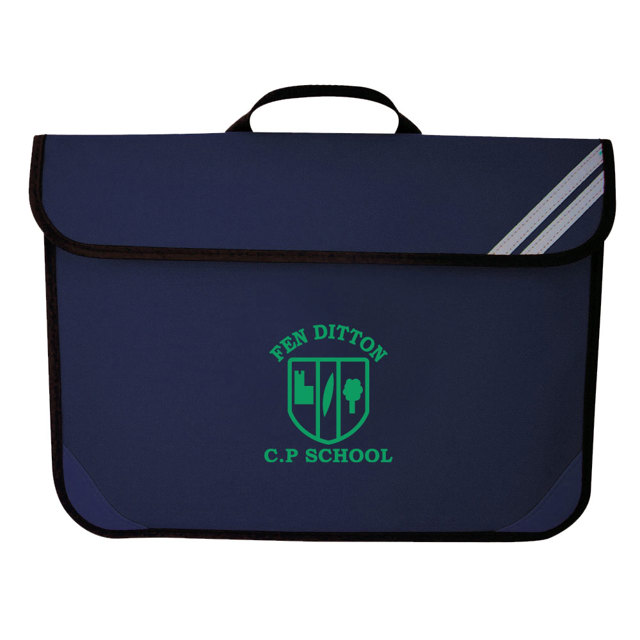 Fen Ditton Primary School Book Bag with logo