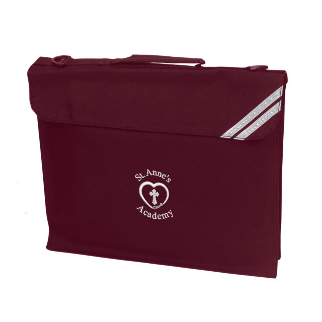 St Anne's Church Academy Book Bag with Strap