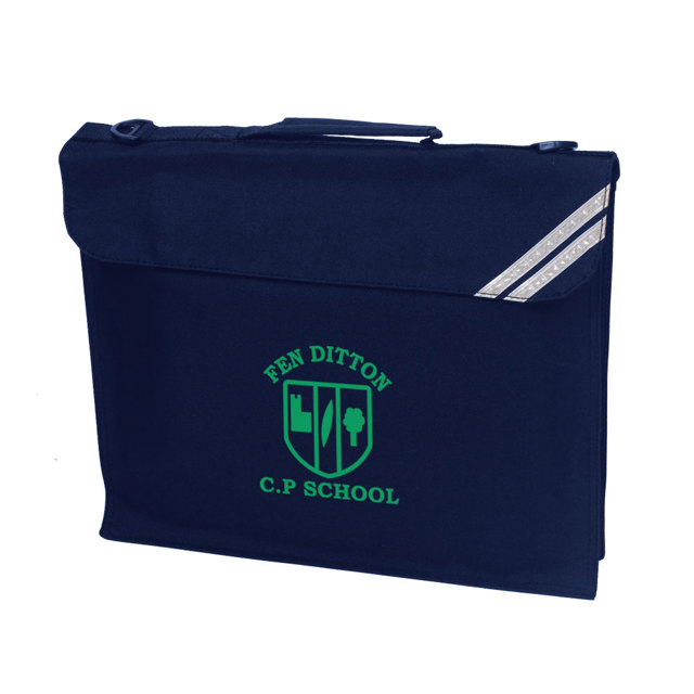 Fen Ditton Primary School Book Bag with Strap