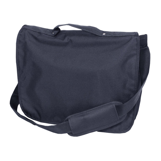 Navy School Messenger Bag