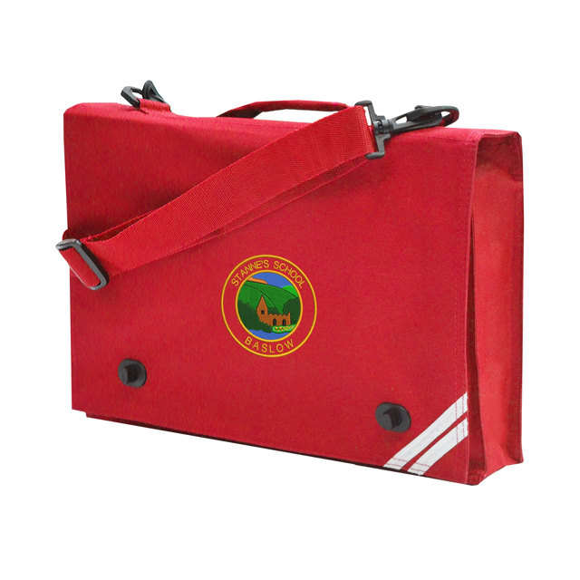 Baslow St Annes C of E Primary School Premium Book Bag with Strap