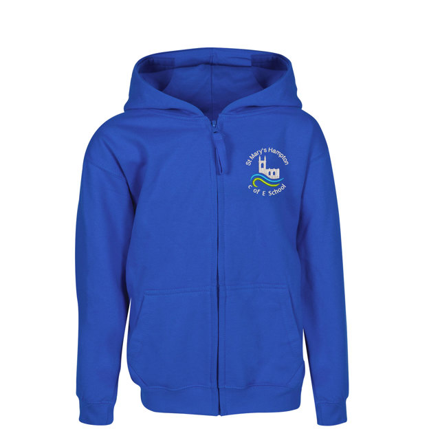 St Mary’s Hampton Church of England Primary School PE Zipped Hoodie