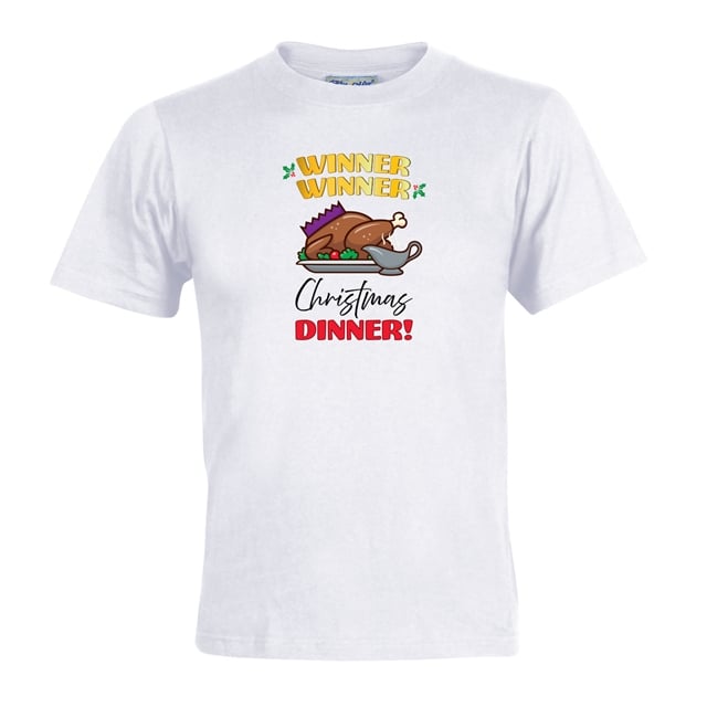 Winner Winner Christmas Dinner T-Shirt - Child