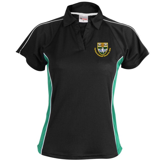 Dartford Grammar School For Girls Girl Fit Sports Polo Shirt