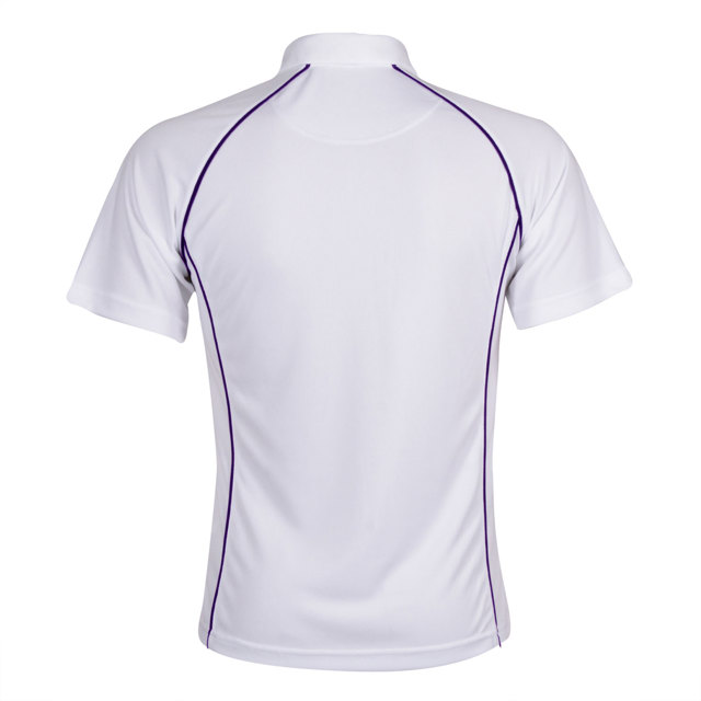 Morley Academy Unisex Sports Polo Shirt Contrast Piping 