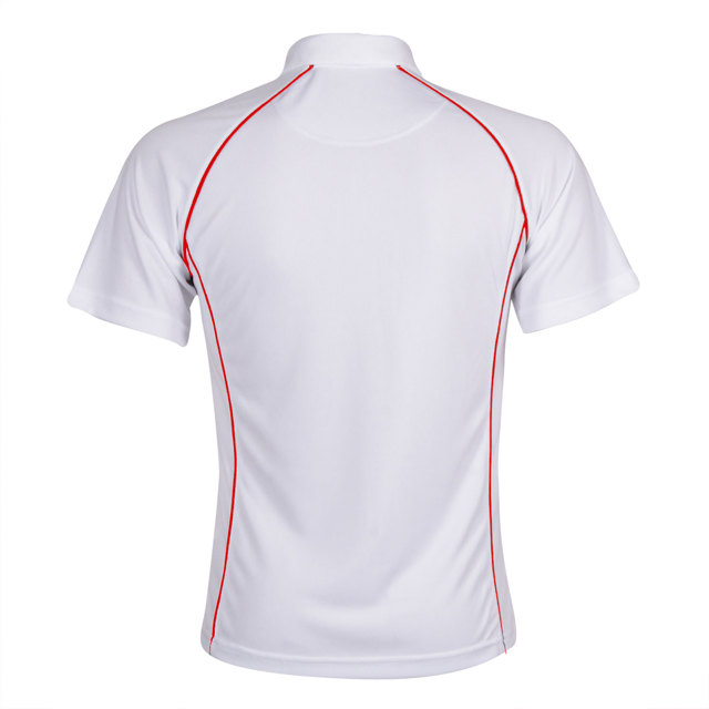 Morley Academy Unisex Sports Polo Shirt Contrast Piping 