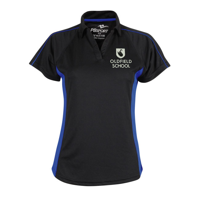 Oldfield School Girls Fit Sports Polo Shirt