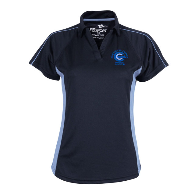 Cape Cornwall Girl Fit Sports Polo Shirt