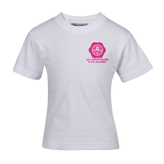 All Saints Marsh Academy PE Cotton T-Shirt