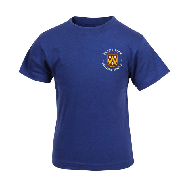 Whitegrove Primary School Royal PE Cotton T-Shirt
