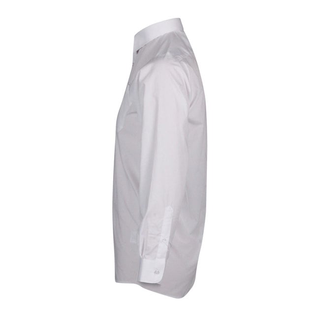 White Long Sleeve School Shirt - Twin Pack