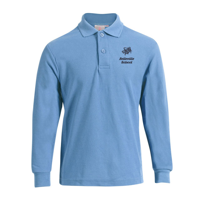 Belleville Primary School Long Sleeve Polo Shirt