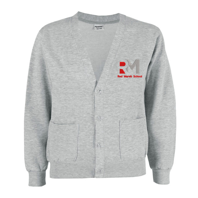 Red Marsh School Cotton Rich Cardigan - Year 7 - Year 11