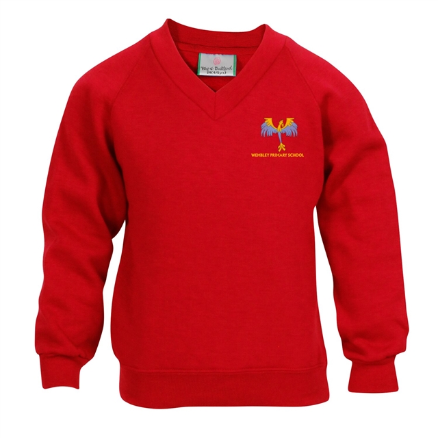 Wembley Primary School V-Neck Sweatshirt