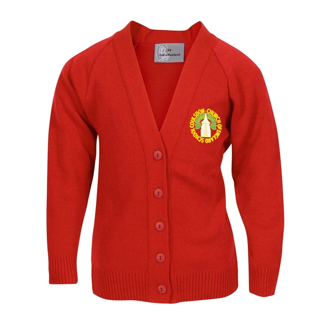 Coulsdon C of E Primary School Knitted Cardigan 