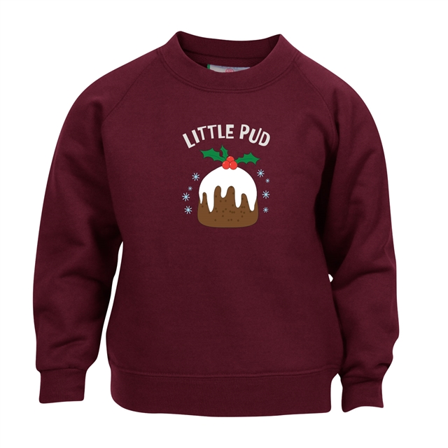 Little Pud Christmas Sweatshirt - Child