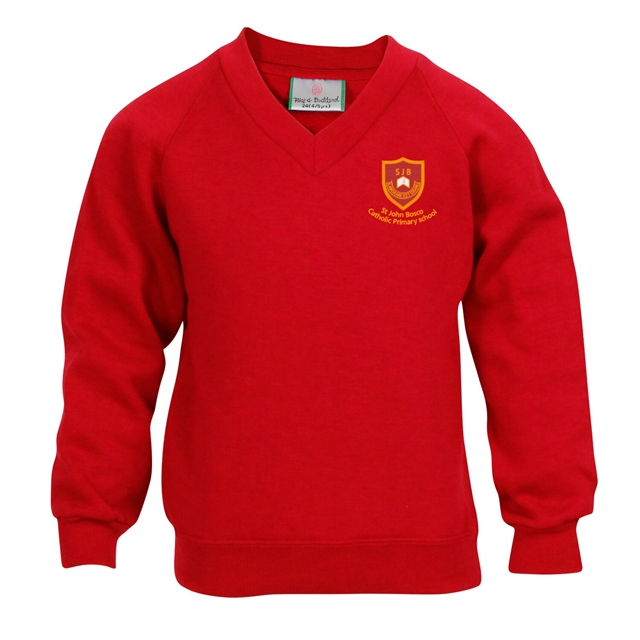 St John Bosco Catholic Primary School V-Neck Sweatshirt