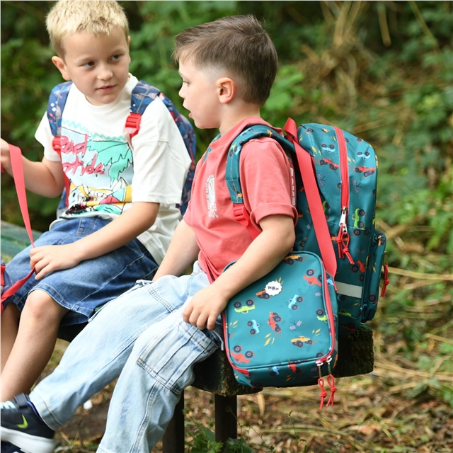 Eco Friendly Monster Truck Kids Lunch Bag