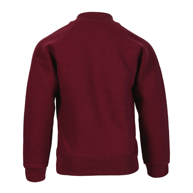 Cotton Rich Maroon V-Neck Sweatshirt 