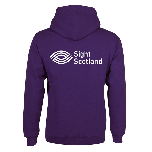 The Royal Blind School (Sight Scotland) Staff Hoodie Purple