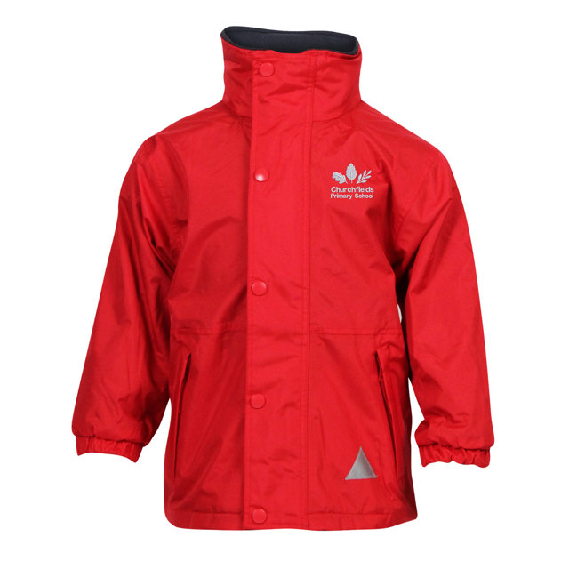 Churchfields Primary School Waterproof Coat