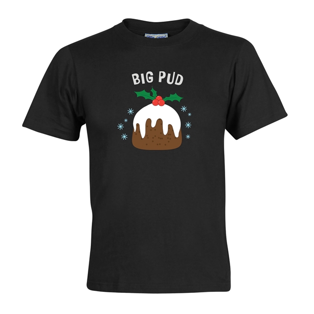 Big Pud Christmas T-Shirt - Adult