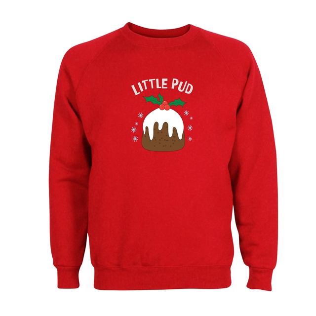 Little Pud Christmas Sweatshirt - Adult