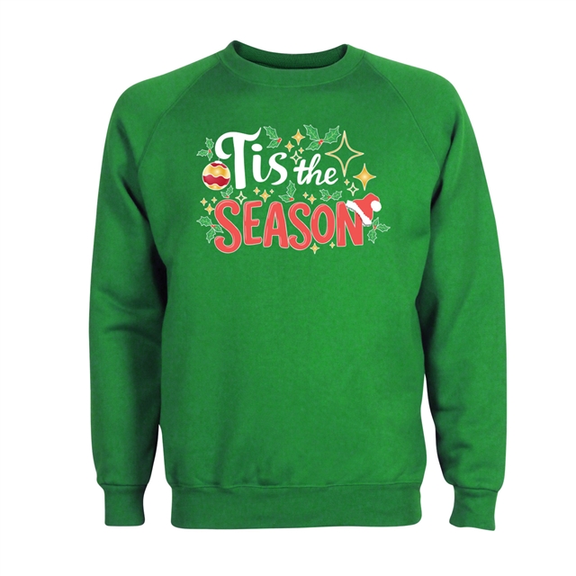 Tis The Season Christmas Sweatshirt - Adult