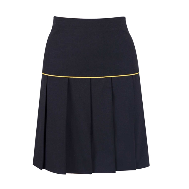 Michaela Community School Pleated Skirt with Piping