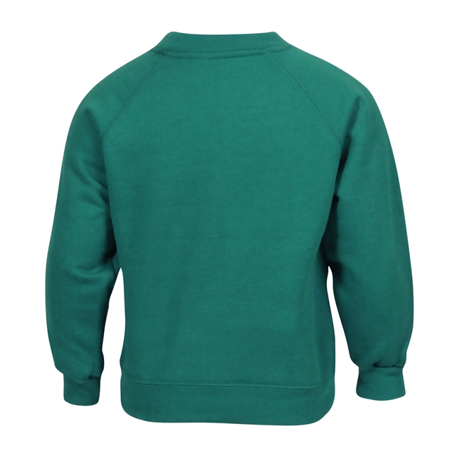 Jade Crew Neck School Sweatshirt