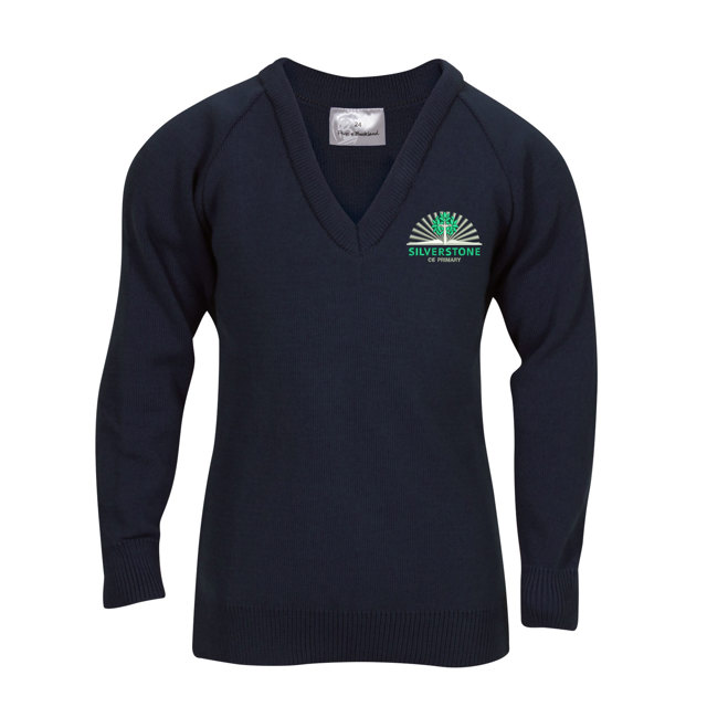 Silverstone C of E Primary School V-Neck Jumper