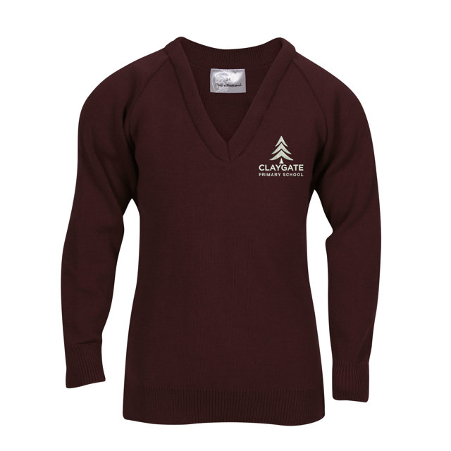 Claygate School V-Neck Jumper