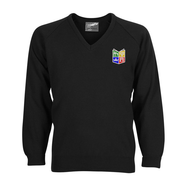 Abbeyfield School Knitted V-Neck Jumper